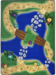 Joy Carpets Kid Essentials Alphabet Trail Multi
